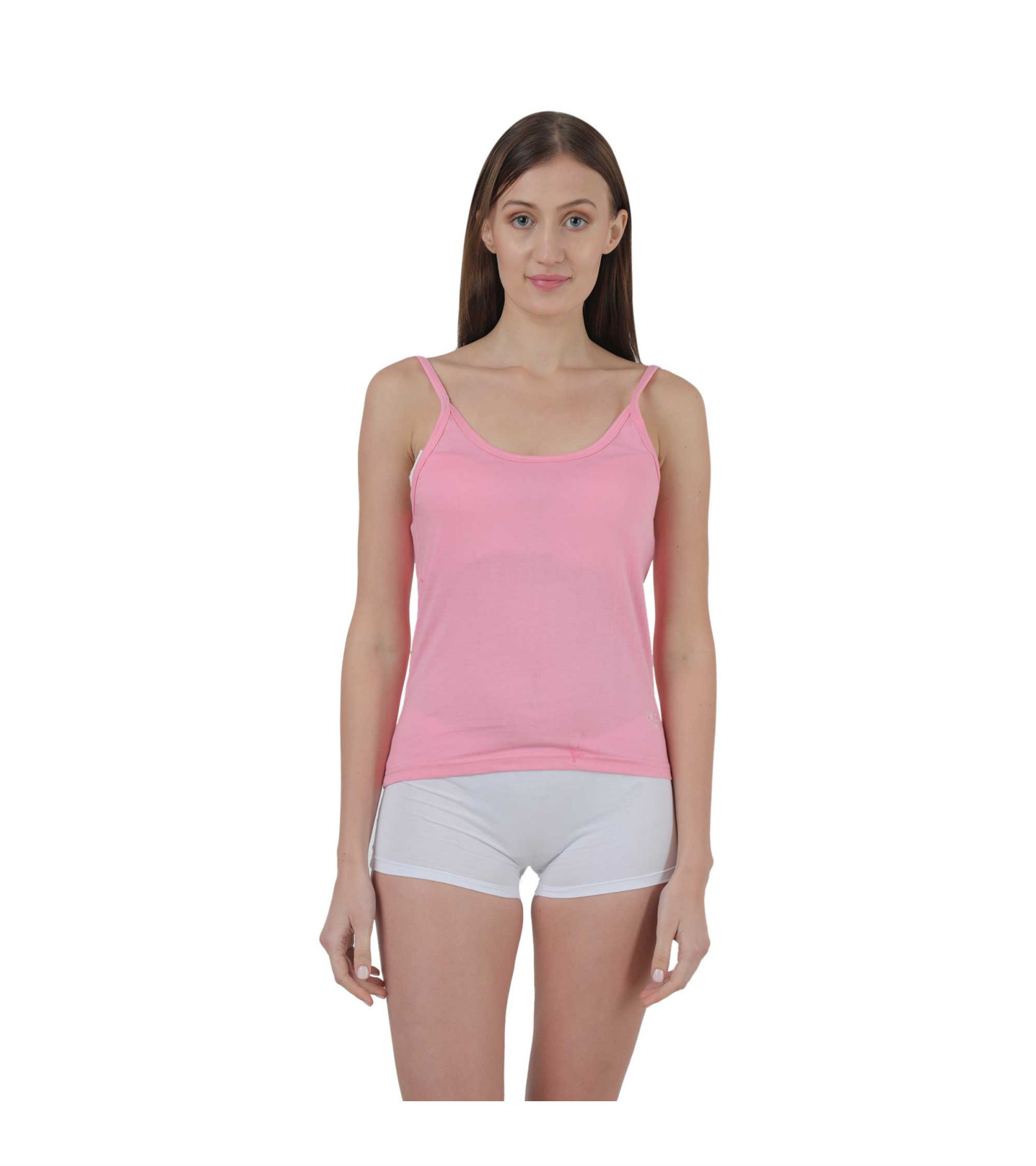 Vink Women's Cotton Camisole Pink | Scoop Neck